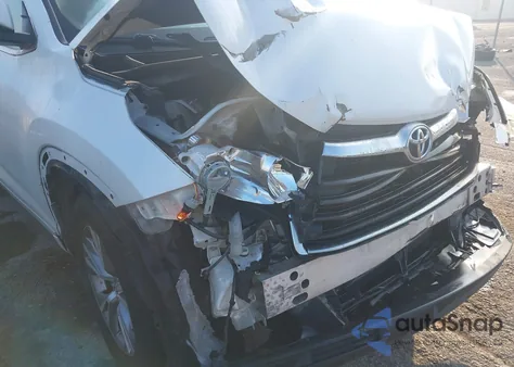 2015 Toyota Highlander Xle V6 from USA, damaged, VIN 5TDKKRFH2FS096191